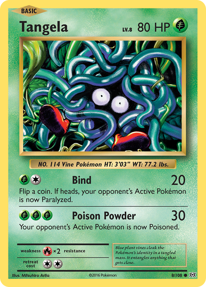 Tangela (8/108) [XY: Evolutions] Pokémon