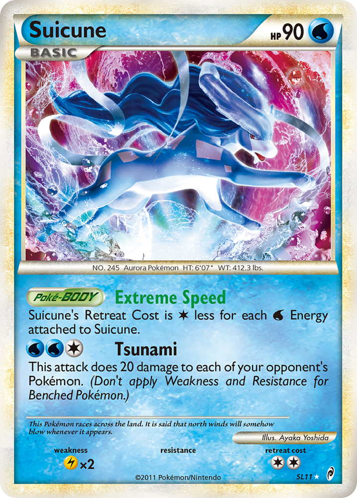 Suicune (SL11) [HeartGold & SoulSilver: Call of Legends] Pokémon