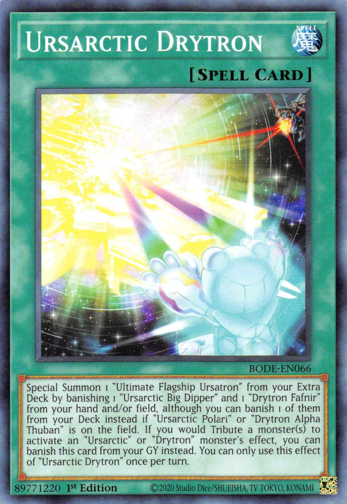 Ursarctic Drytron [BODE-EN066] Common Yu-Gi-Oh!