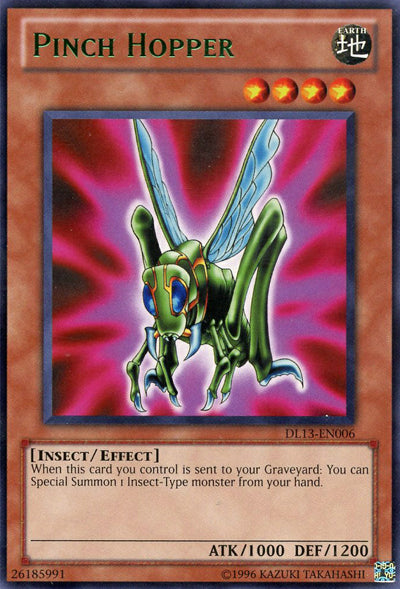 Pinch Hopper (Green) [DL13-EN006] Rare Yu-Gi-Oh!