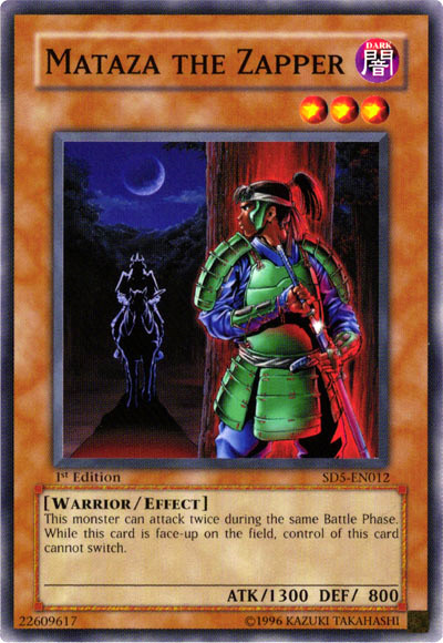 Mataza the Zapper [SD5-EN012] Common Yu-Gi-Oh!