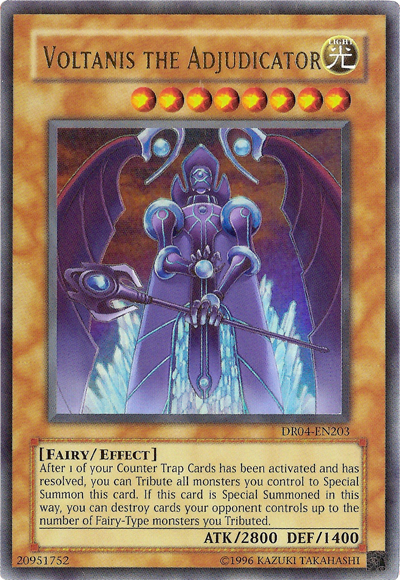 Voltanis the Adjudicator [DR04-EN203] Ultra Rare Yu-Gi-Oh!