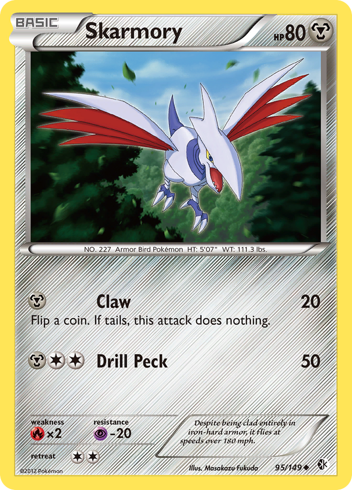 Skarmory (95/149) [Black & White: Boundaries Crossed] Pokémon