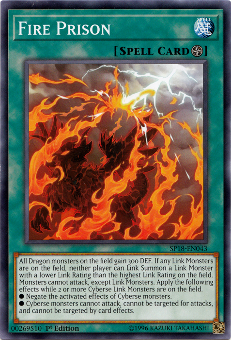 Fire Prison [SP18-EN043] Common Yu-Gi-Oh!