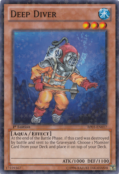 Deep Diver [BP01-EN017] Starfoil Rare Yu-Gi-Oh!