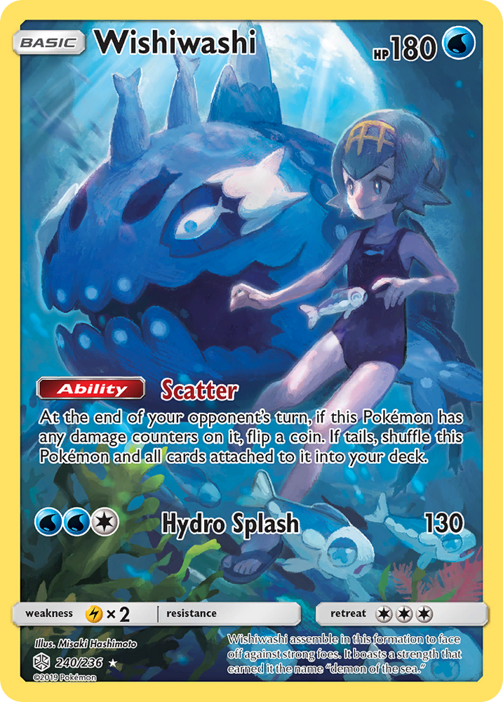 Wishiwashi (240/236) [Sun & Moon: Cosmic Eclipse] Pokémon