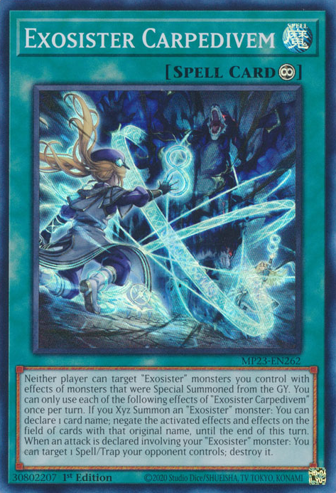 Exosister Carpedivem [MP23-EN262] Super Rare Yu-Gi-Oh!