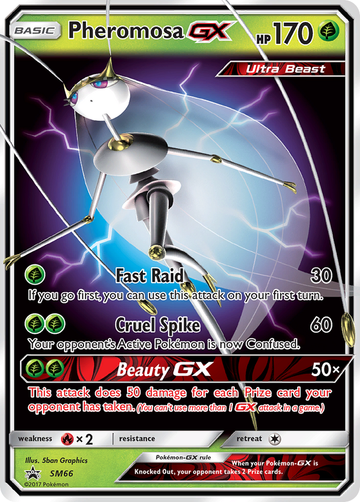 Pheromosa GX (SM66) [Sun & Moon: Black Star Promos] Pokémon
