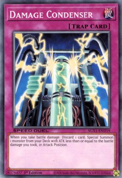 Damage Condenser [SGX1-END19] Common Yu-Gi-Oh!