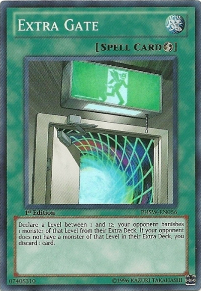 Extra Gate [PHSW-EN056] Super Rare Yu-Gi-Oh!