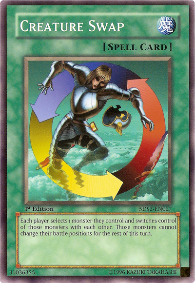 Creature Swap [5DS2-EN027] Common Yu-Gi-Oh!