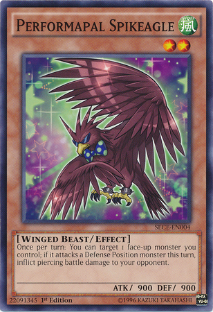 Performapal Spikeagle [SECE-EN004] Common Yu-Gi-Oh!