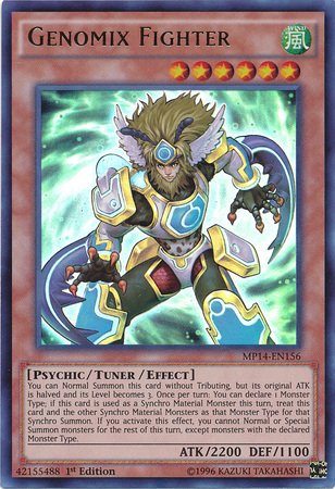 Genomix Fighter [MP14-EN156] Ultra Rare Yu-Gi-Oh!