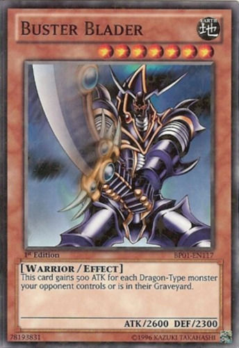 Buster Blader [BP01-EN117] Starfoil Rare Yu-Gi-Oh!