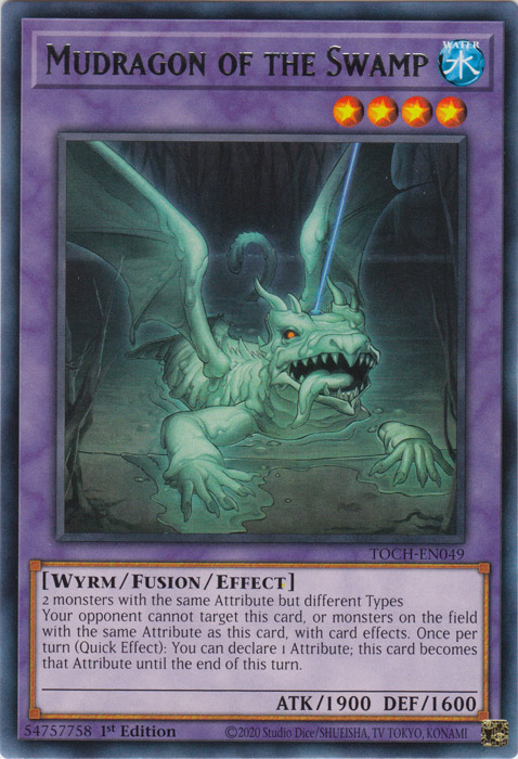 Mudragon of the Swamp [TOCH-EN049] Rare Yu-Gi-Oh!