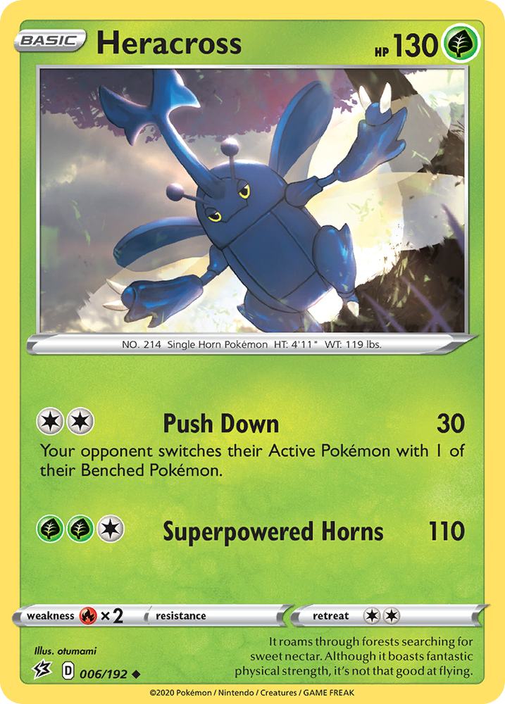 Heracross (006/192) [Sword & Shield: Rebel Clash] Pokémon