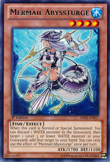 Mermail Abyssturge [ABYR-EN017] Rare Yu-Gi-Oh!