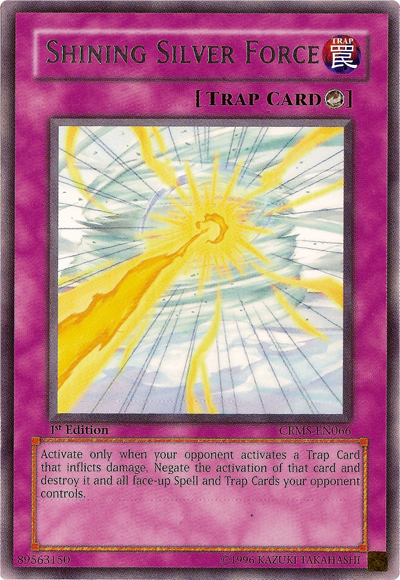 Shining Silver Force [CRMS-EN066] Rare Yu-Gi-Oh!