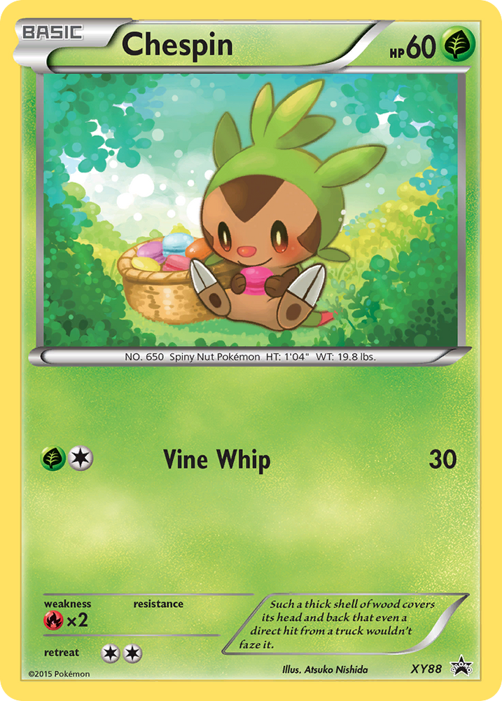 Chespin (XY88) (Collector Chest) [XY: Black Star Promos] Pokémon