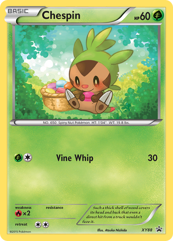 Chespin (XY88) (Collector Chest) [XY: Black Star Promos] Pokémon