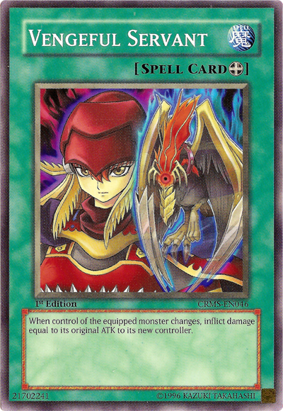 Vengeful Servant [CRMS-EN046] Common Yu-Gi-Oh!