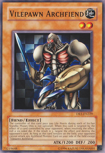 Vilepawn Archfiend [DR1-EN229] Common Yu-Gi-Oh!