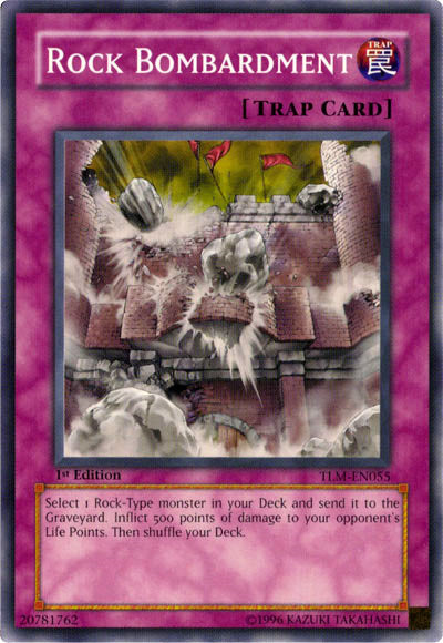 Rock Bombardment [TLM-EN055] Common Yu-Gi-Oh!