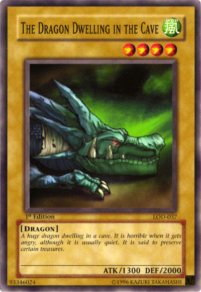 The Dragon Dwelling in the Cave [LOD-037] Common Yu-Gi-Oh!