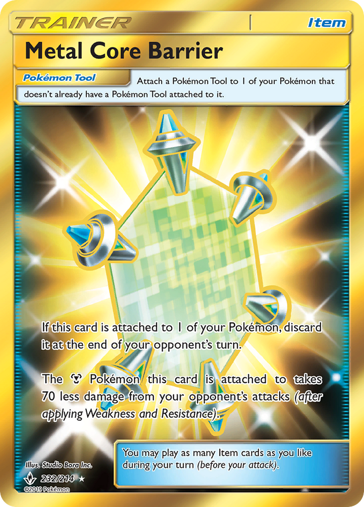 Metal Core Barrier (232/214) [Sun & Moon: Unbroken Bonds] Pokémon