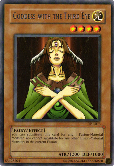 Goddess with the Third Eye [TP1-013] Rare Yu-Gi-Oh!