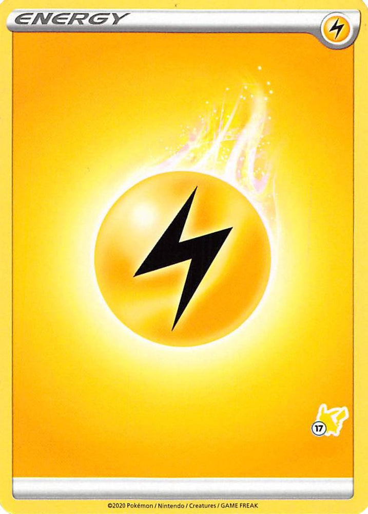 Lightning Energy (Pikachu Stamp #17) [Battle Academy 2022] Pokémon