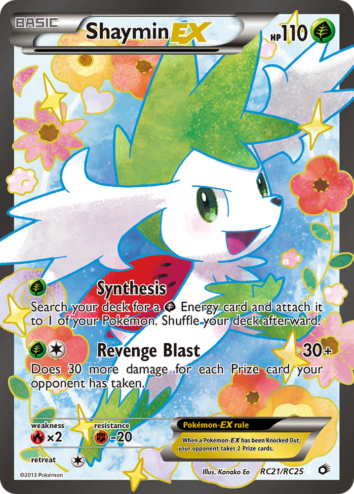 Shaymin EX (RC21/RC25) [Black & White: Legendary Treasures] Pokémon