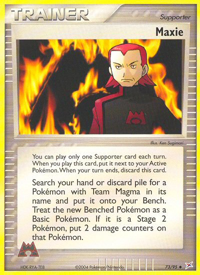 Maxie (73/95) [EX: Team Magma vs Team Aqua] Pokémon