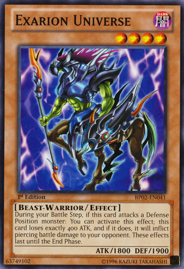 Exarion Universe [BP02-EN041] Mosaic Rare Yu-Gi-Oh!