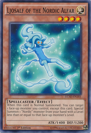Ljosalf of the Nordic Alfar [LC5D-EN181] Common Yu-Gi-Oh!