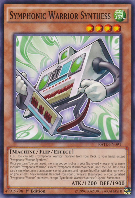 Symphonic Warrior Synthess [RATE-EN091] Common Yu-Gi-Oh!