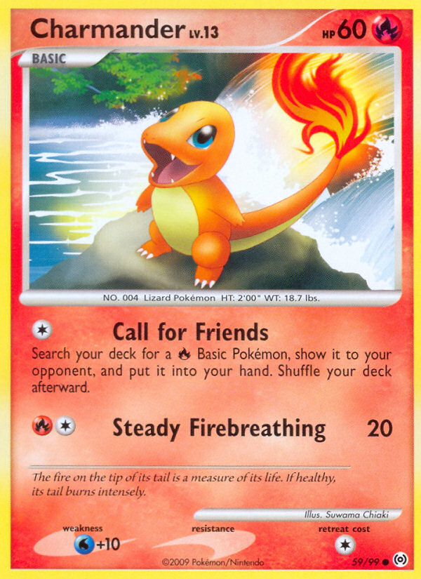 Charmander (59/99) [Platinum: Arceus] Pokémon