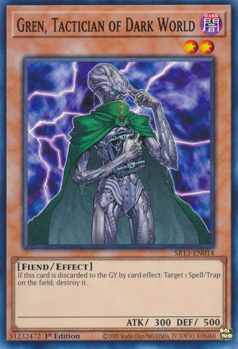 Gren, Tactician of Dark World [SR13-EN014] Common Yu-Gi-Oh!