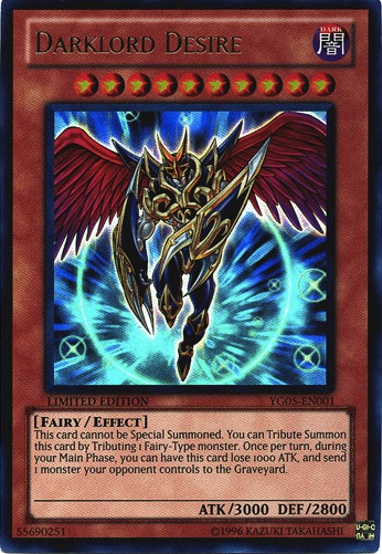 Darklord Desire [YG05-EN001] Ultra Rare Yu-Gi-Oh!