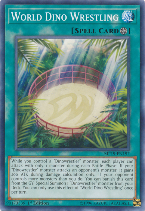 World Dino Wrestling [MP19-EN197] Common Yu-Gi-Oh!
