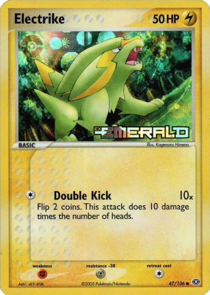 Electrike (47/106) (Stamped) [EX: Emerald] Pokémon