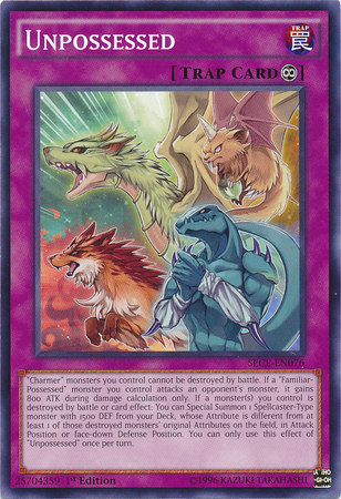 Unpossessed [SECE-EN076] Common Yu-Gi-Oh!