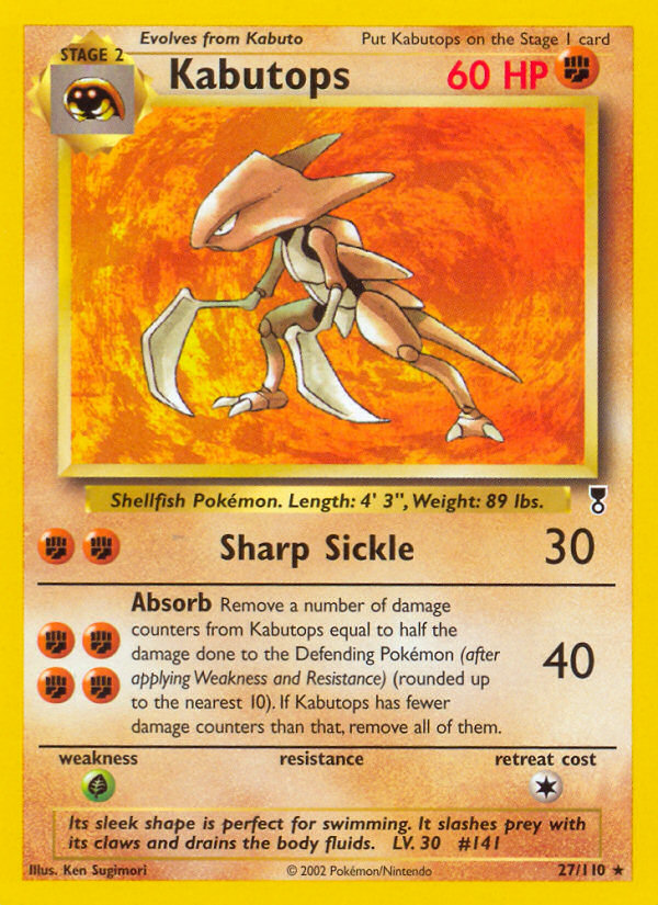 Kabutops (27/110) [Legendary Collection] Pokémon