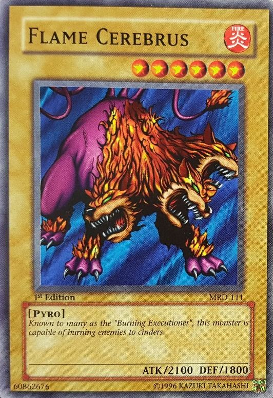 Flame Cerebrus [MRD-111] Common Yu-Gi-Oh!