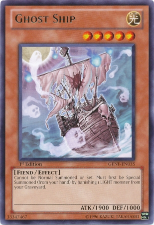 Ghost Ship [GENF-EN035] Rare Yu-Gi-Oh!