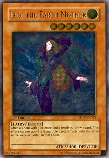 Iris, the Earth Mother [CDIP-EN025] Ultimate Rare Yu-Gi-Oh!