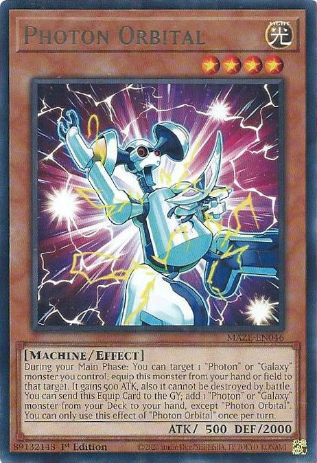 Photon Orbital [MAZE-EN046] Rare Yu-Gi-Oh!
