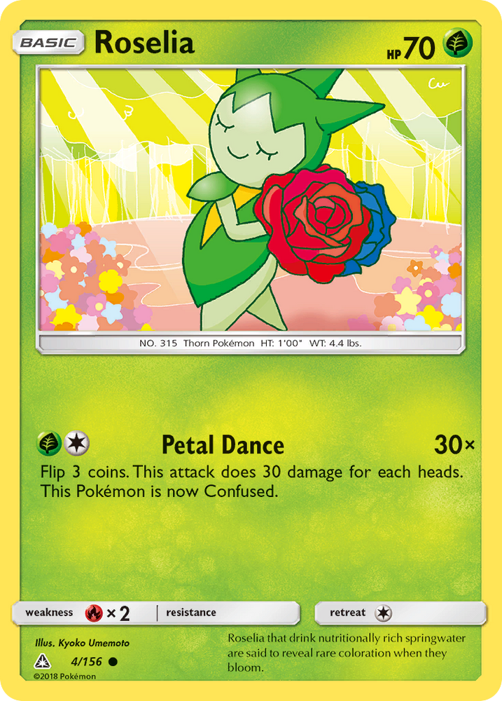 Roselia (4/156) [Sun & Moon: Ultra Prism] Pokémon