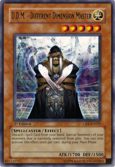 D.D.M. - Different Dimension Master [CRV-EN032] Rare Yu-Gi-Oh!