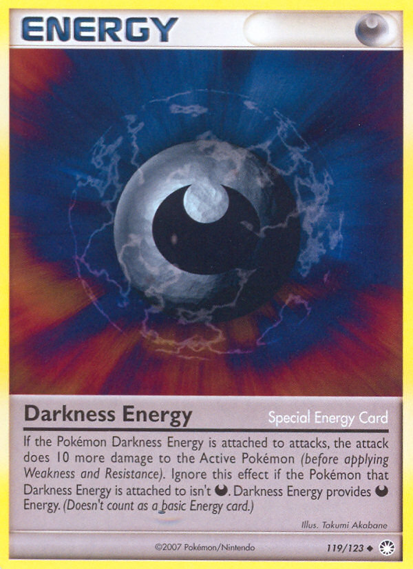 Darkness Energy (119/123) [Diamond & Pearl: Mysterious Treasures] Pokémon